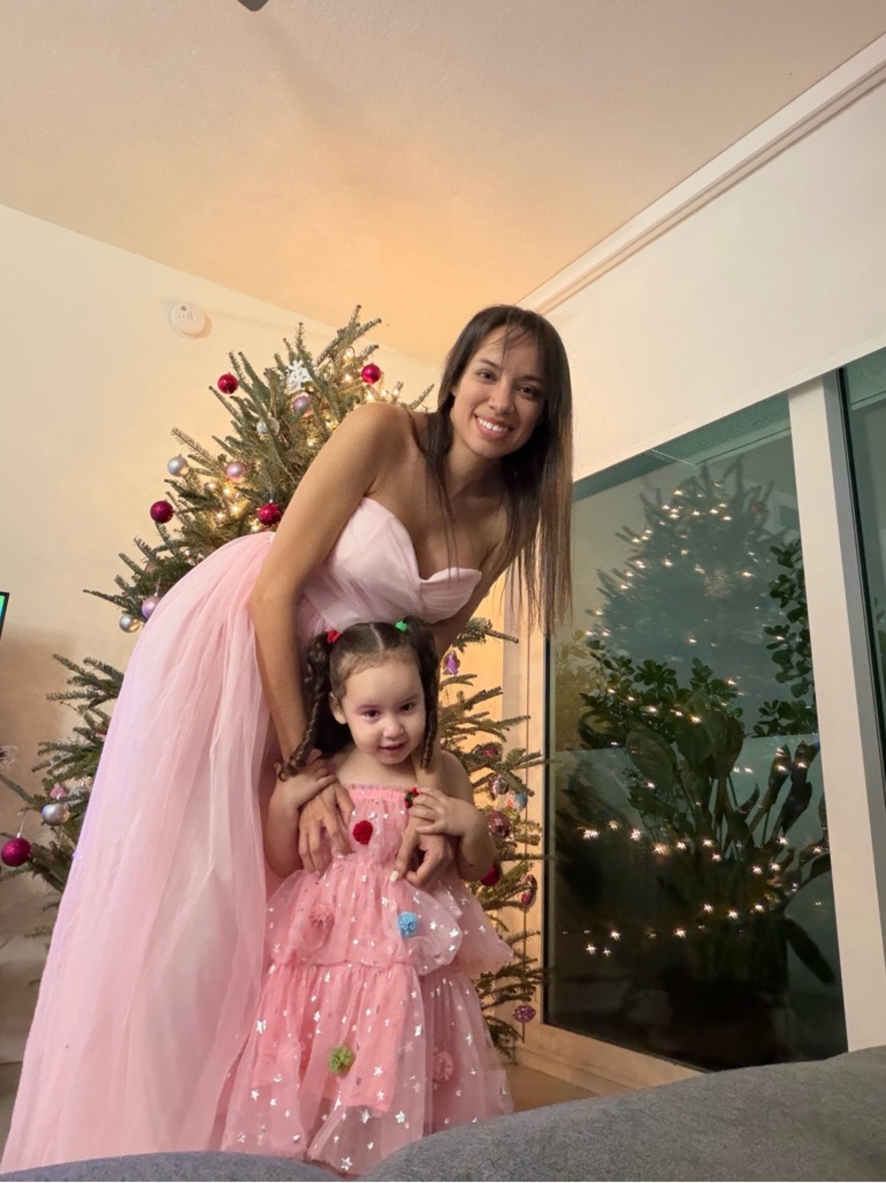 Blush Pink Tulle Strapless Gown – Princess / Gala / Photoshoot Dress